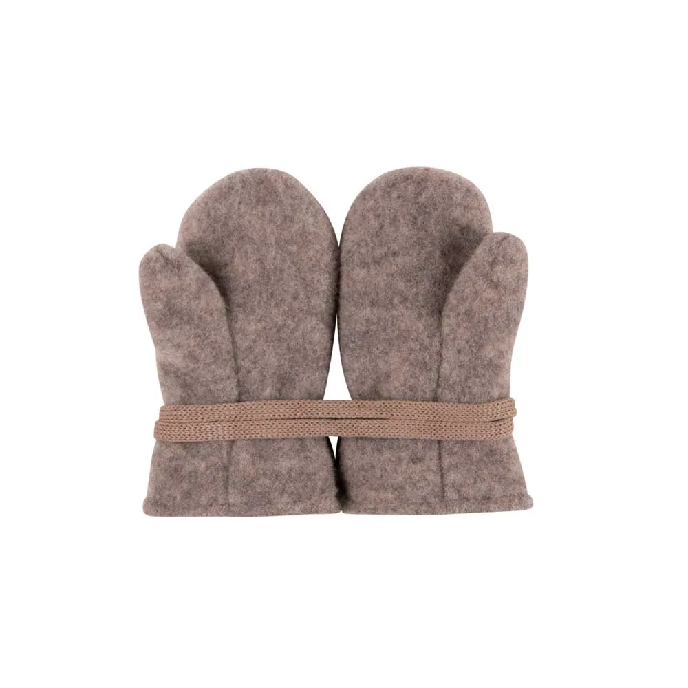PurePure Fäustel Fleece - stein-grau
