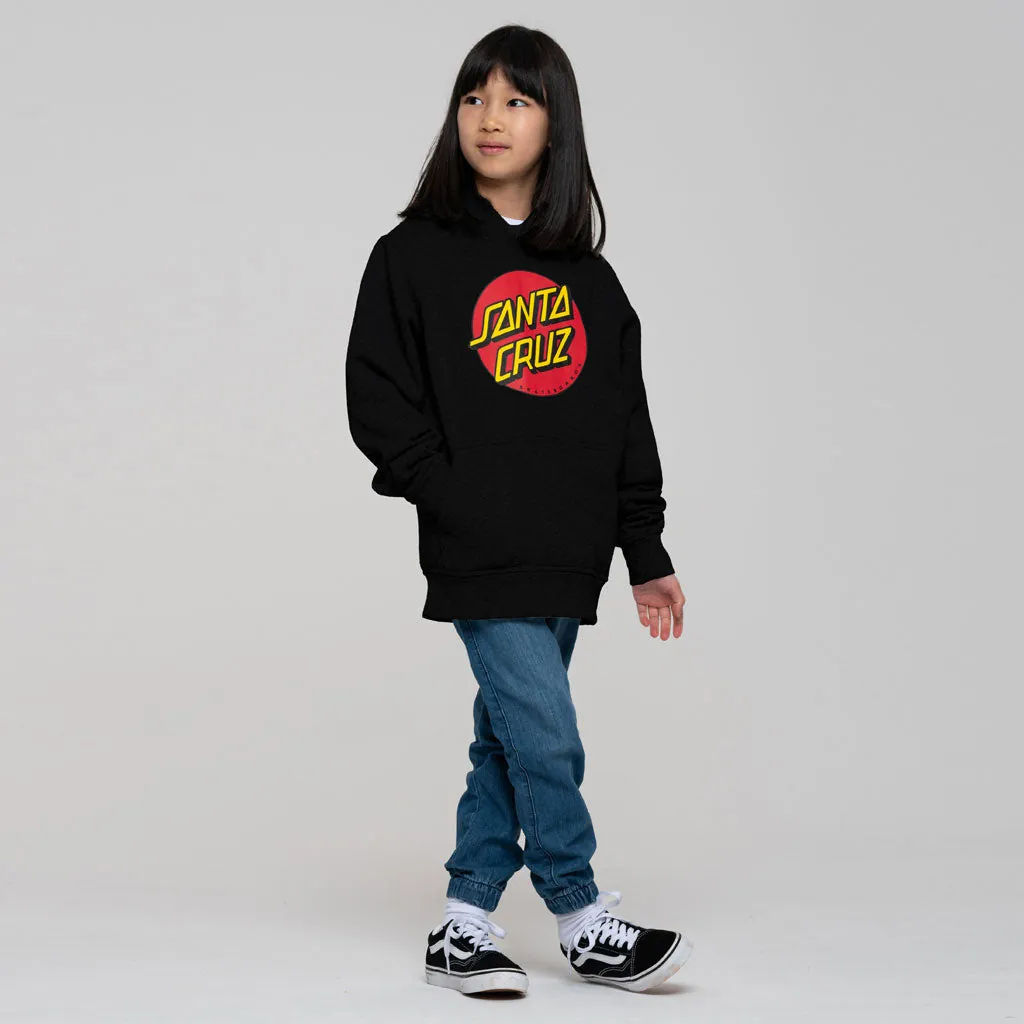 Kapuzenpullover Classic Dot Black