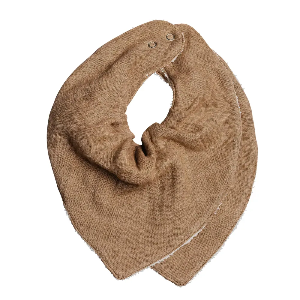 Fabelab Bandana Bib Lätzchen 2-er Set | Caramel