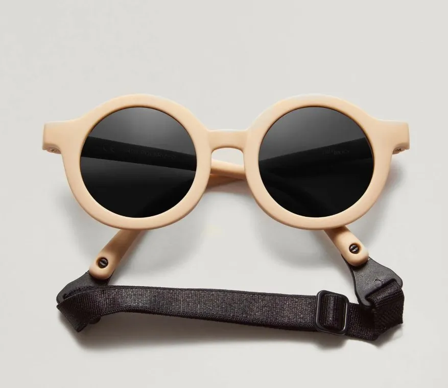 Sonnenbrille BabyMocs Soft Sunnies Baby Babygrösse 0-1.5 Jahre - beige (yellow)