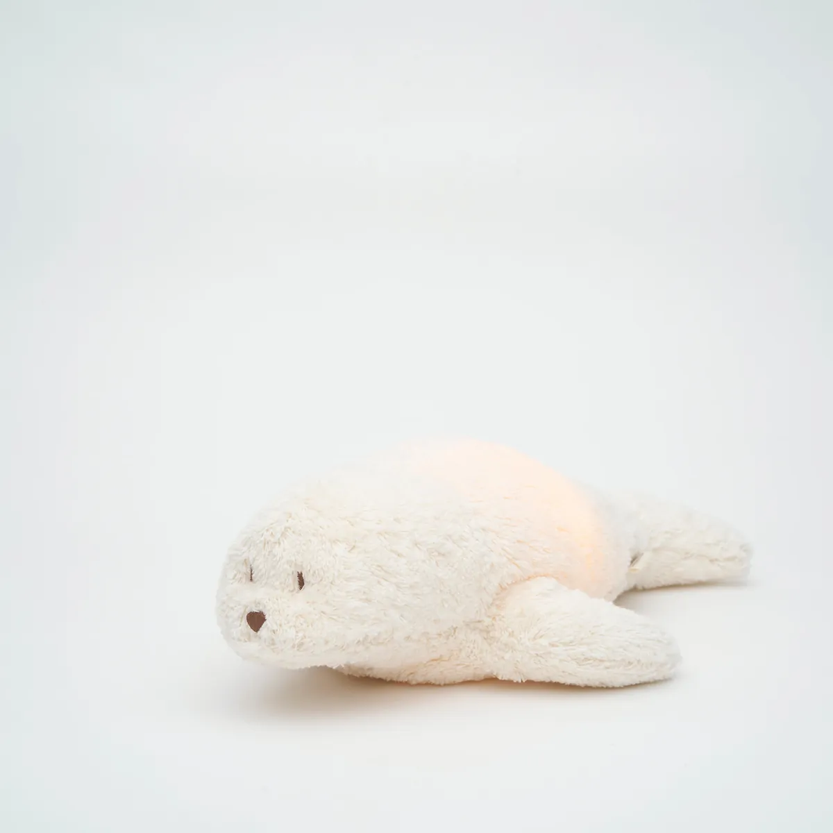 Moonie Kuscheltier Robbe mit Licht 2.0 "Organic Humming Seal" | Polar