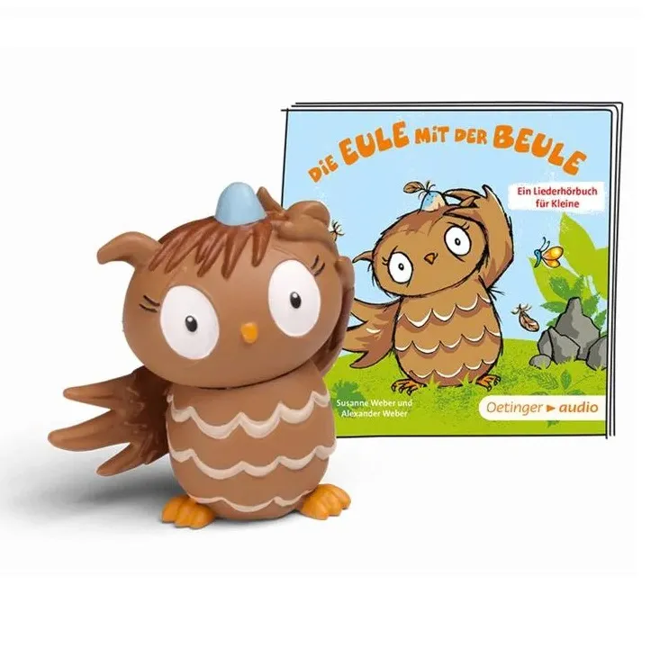 Hörfigur Die Eule mit der Beule