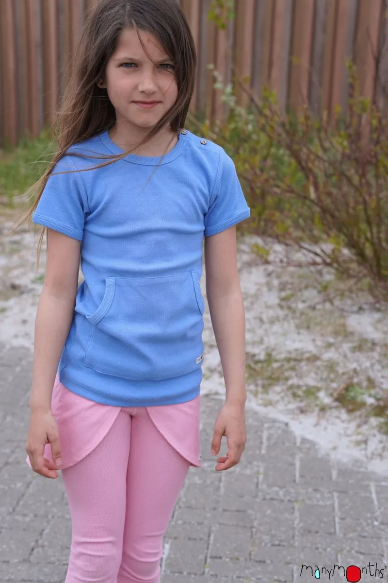 ManyMonths Eco Butterfly Leggings - Light Jade