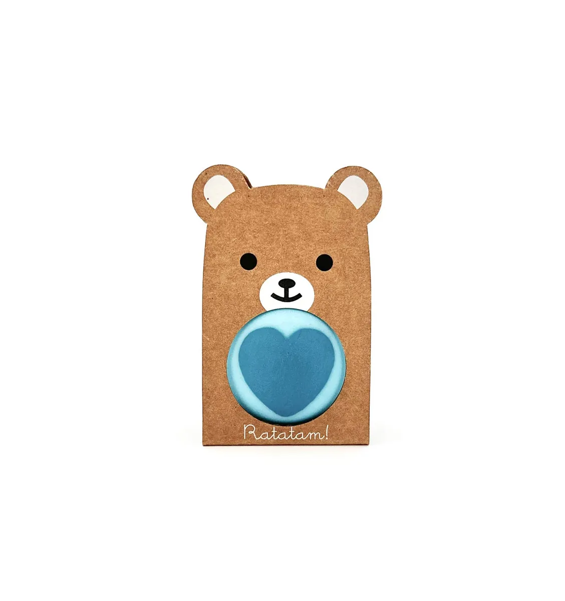 Ratatam Springball | Herz Blau