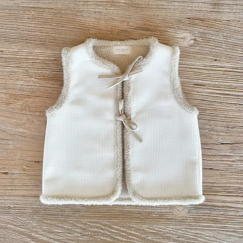 Le Gilet réversible Blanc S/M
