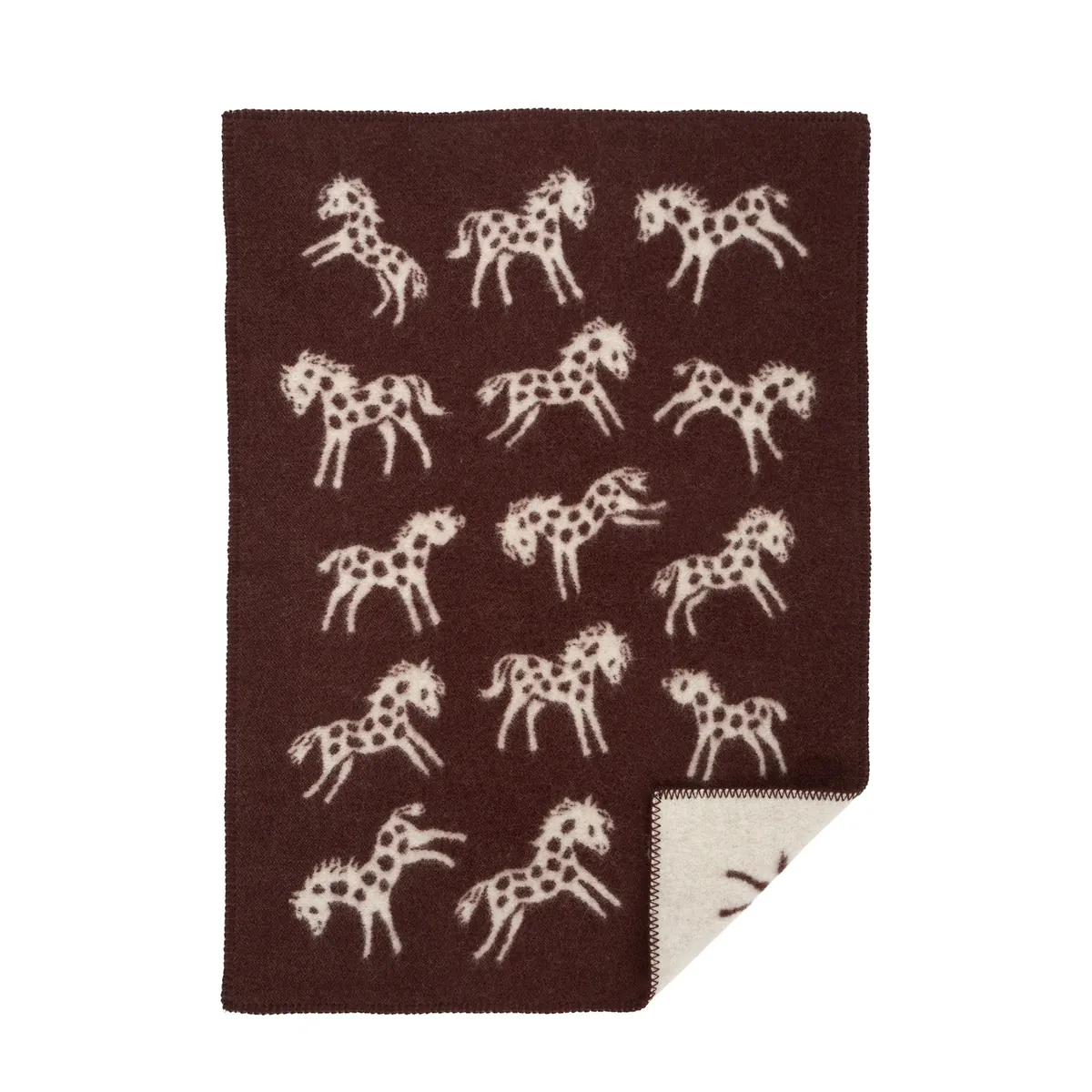 Klipan Babydecke Pony | Braun