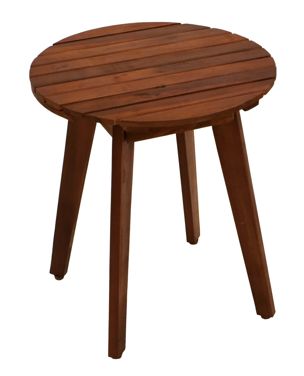 Beistelltisch BAYAMO 40cm rund, Akazie geölt, FSC®-zertifiziert