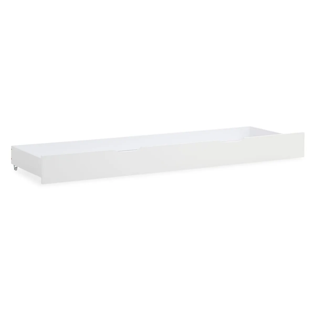 Schublade Bett Bettkasten Auszug Aufbewahrung mit Rollen Holz Weiss Schubkasten