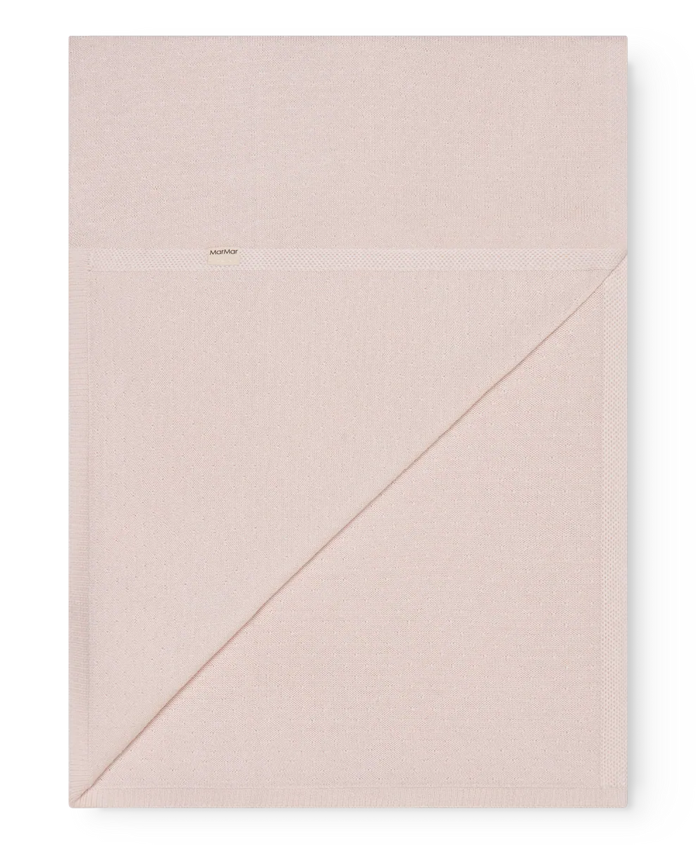 MarMar Copenhagen Babydecke "Alia" | Misty Pink