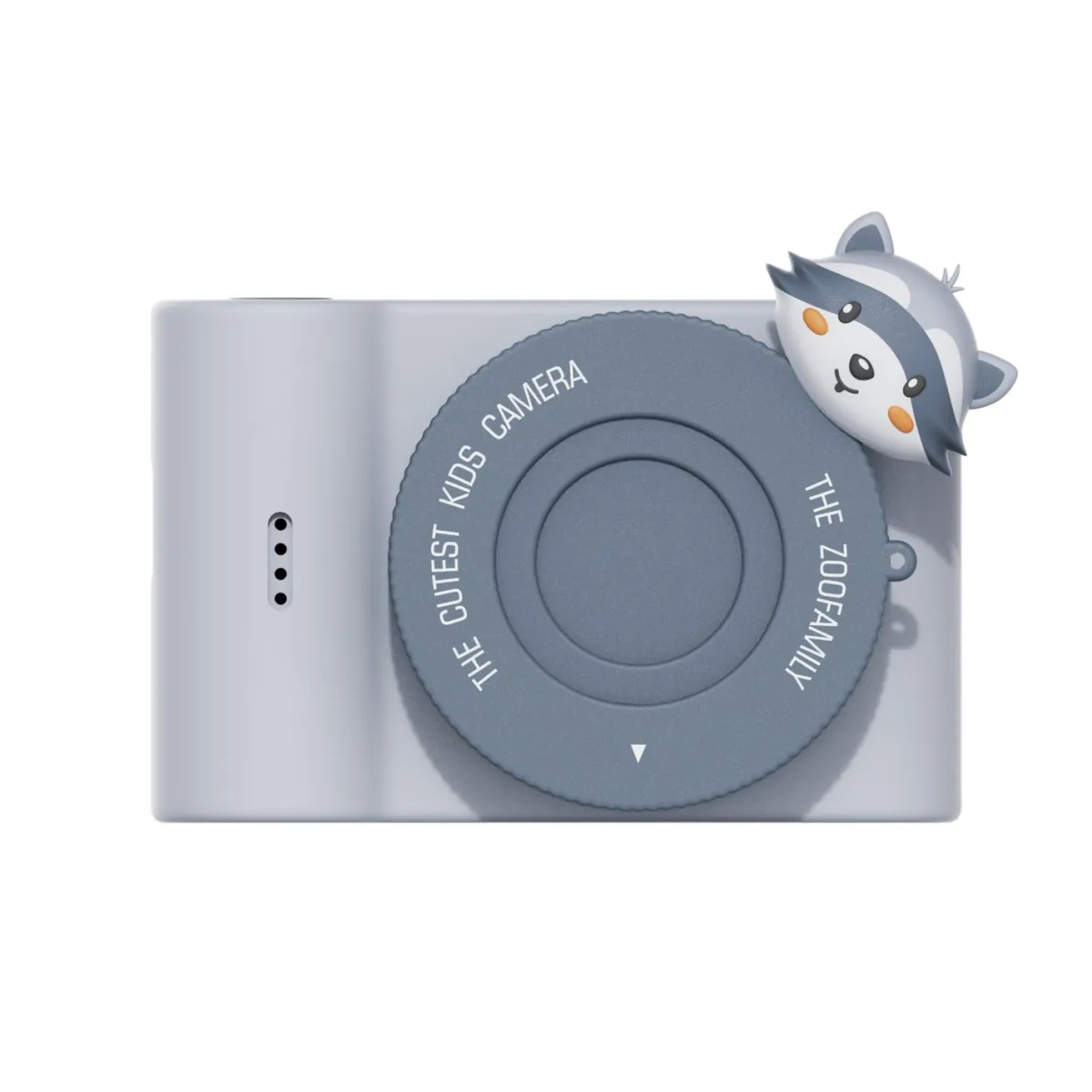 The Zoofamily Kinder-Kamera C5 - Urban Zoo Racoon | blau