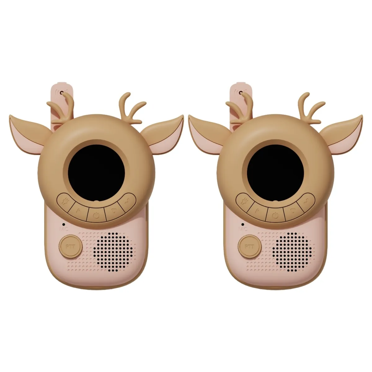 The Zoofamily Zoo Walkie Talkie - Zoo Deer - Deer | braun
