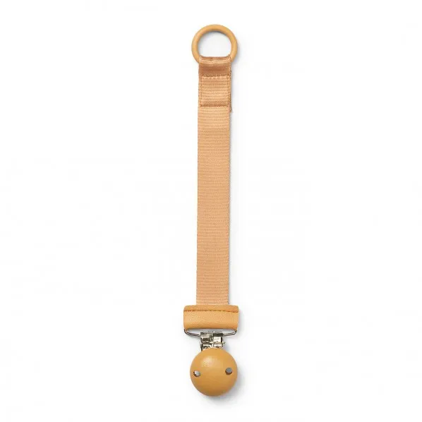 Schnuller- Band Wood Collection Gold