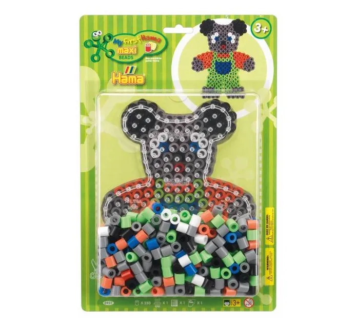 Maxi Bügelperlen Teddy