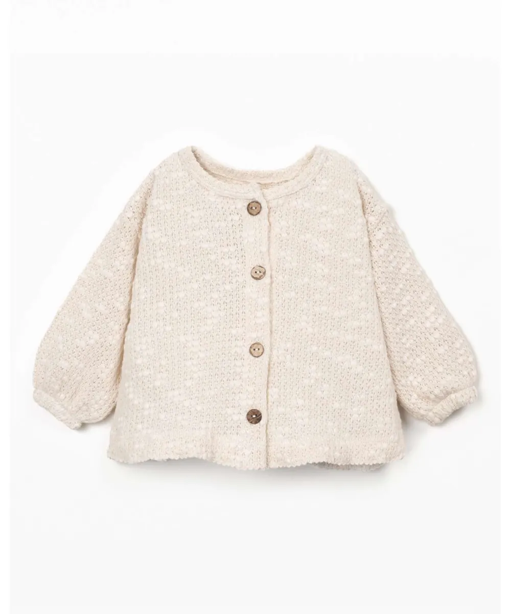 Play Up • Strickjacke ecru