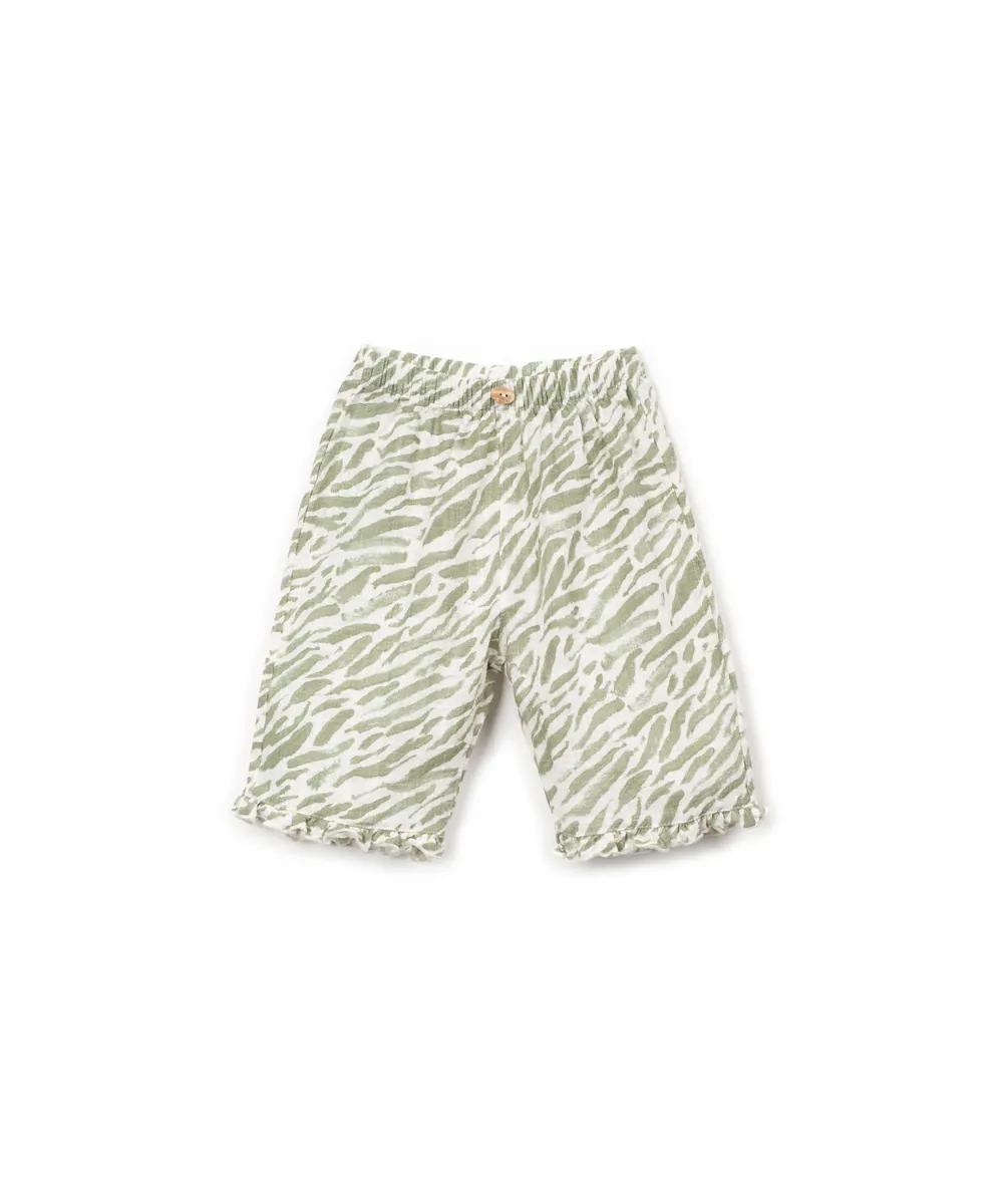 Play Up Printed Woven Trousers | Bio Resin