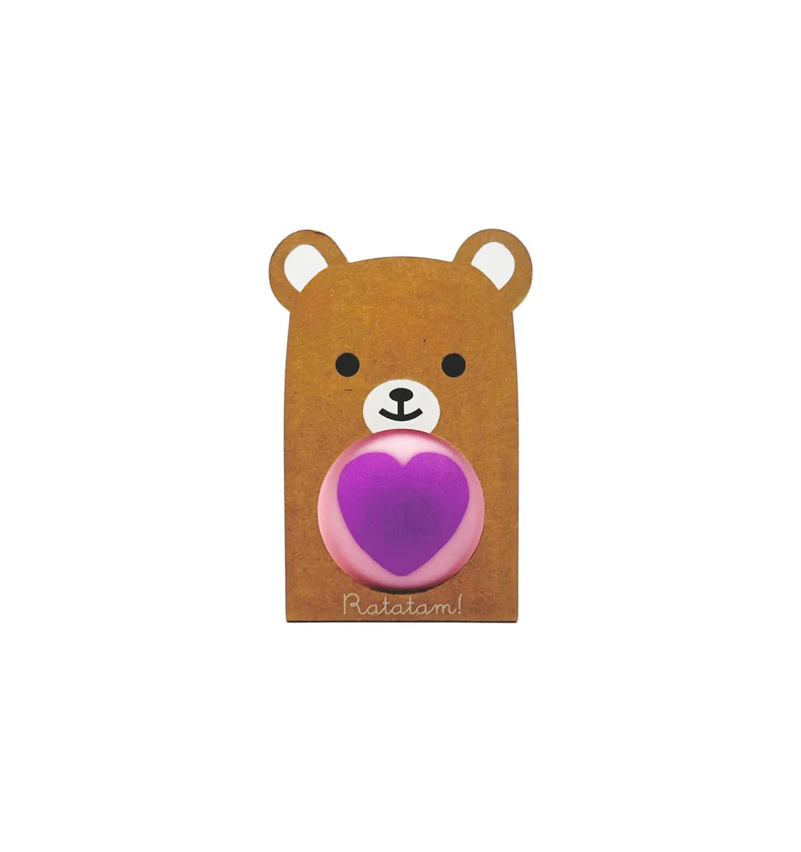 Ratatam Springball Fummi | Herz Violett