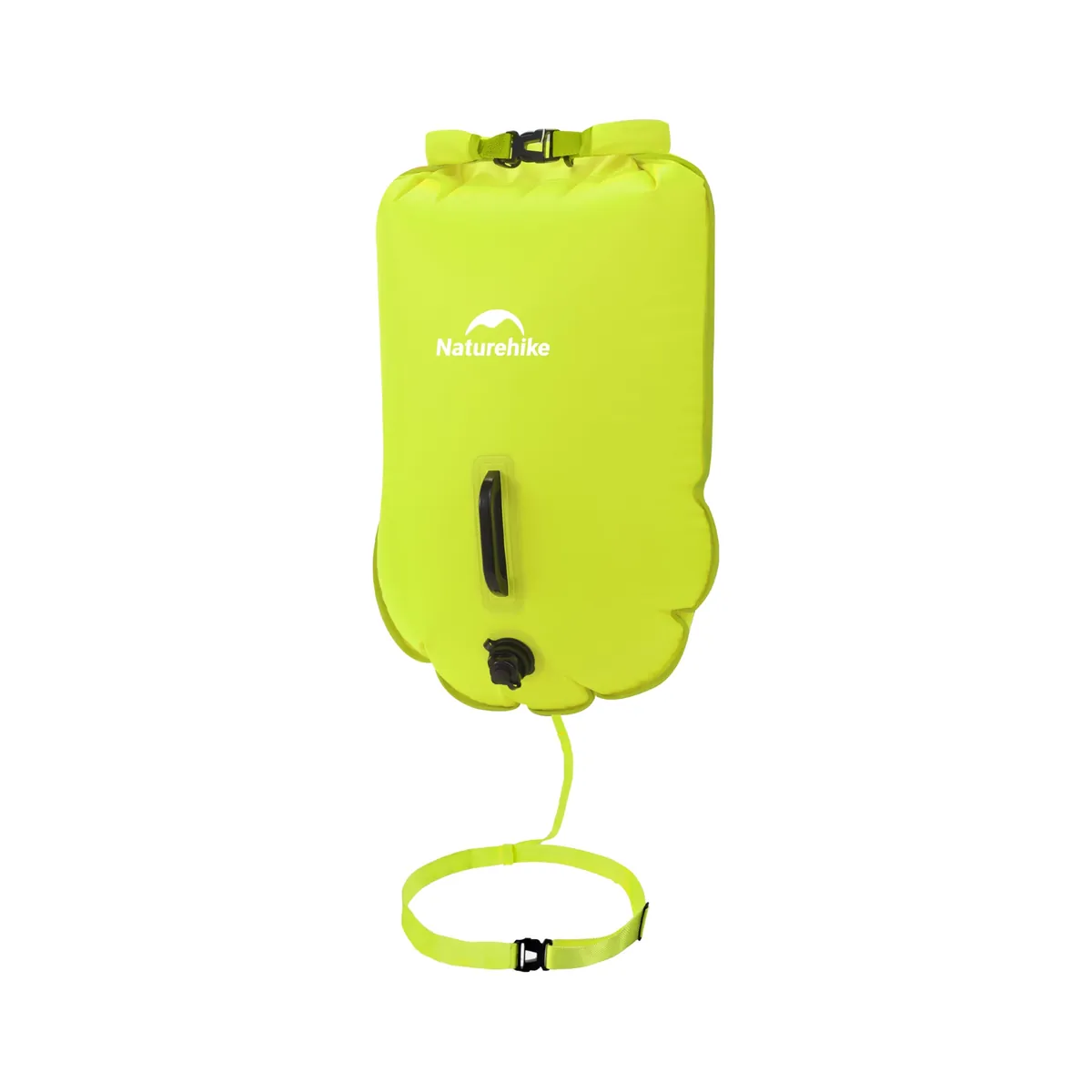Schwimmboje mit verstellbarem Hüftgurt, Gelb/25l