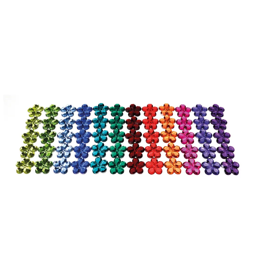 Bauspiel Blumenset Funkelsteine | 120 Teile