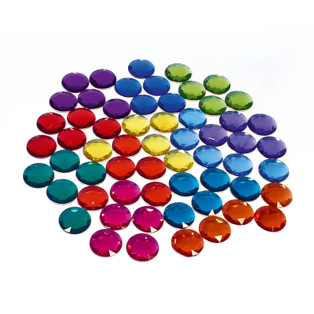 Bauspiel Maxi- Funkelsteine | 60 Teile