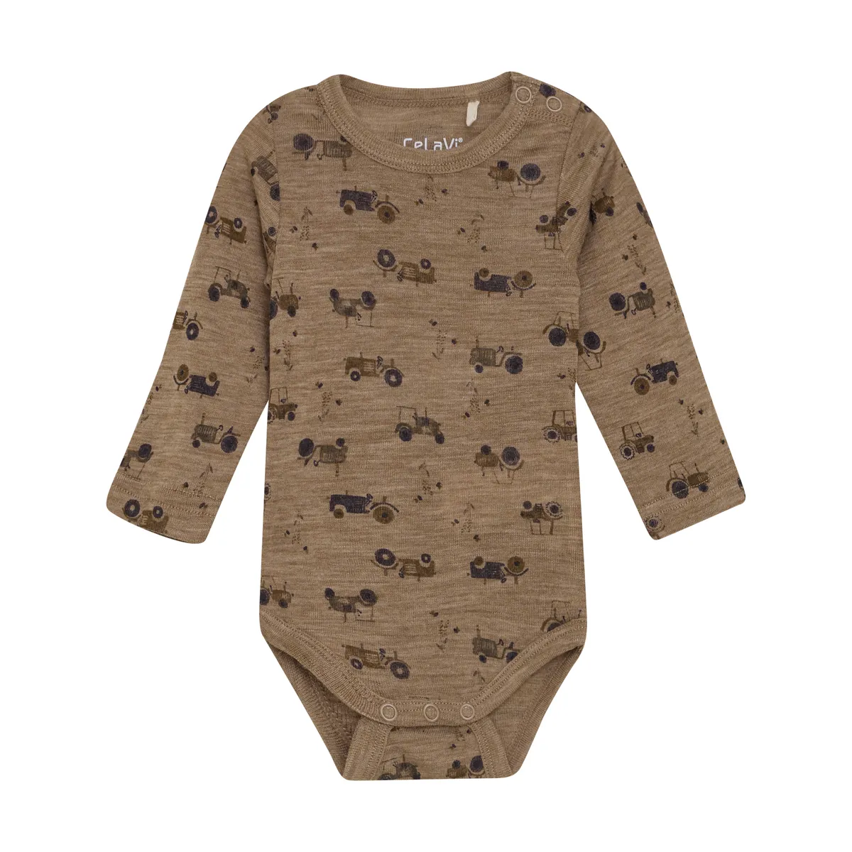 CeLaVi Wollbody - Traktor Cocoa Cream