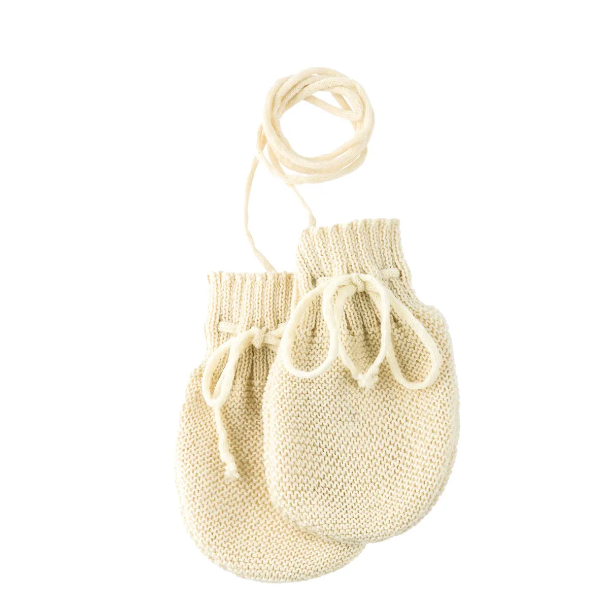 Disana Strick-Handschuhe - Natur