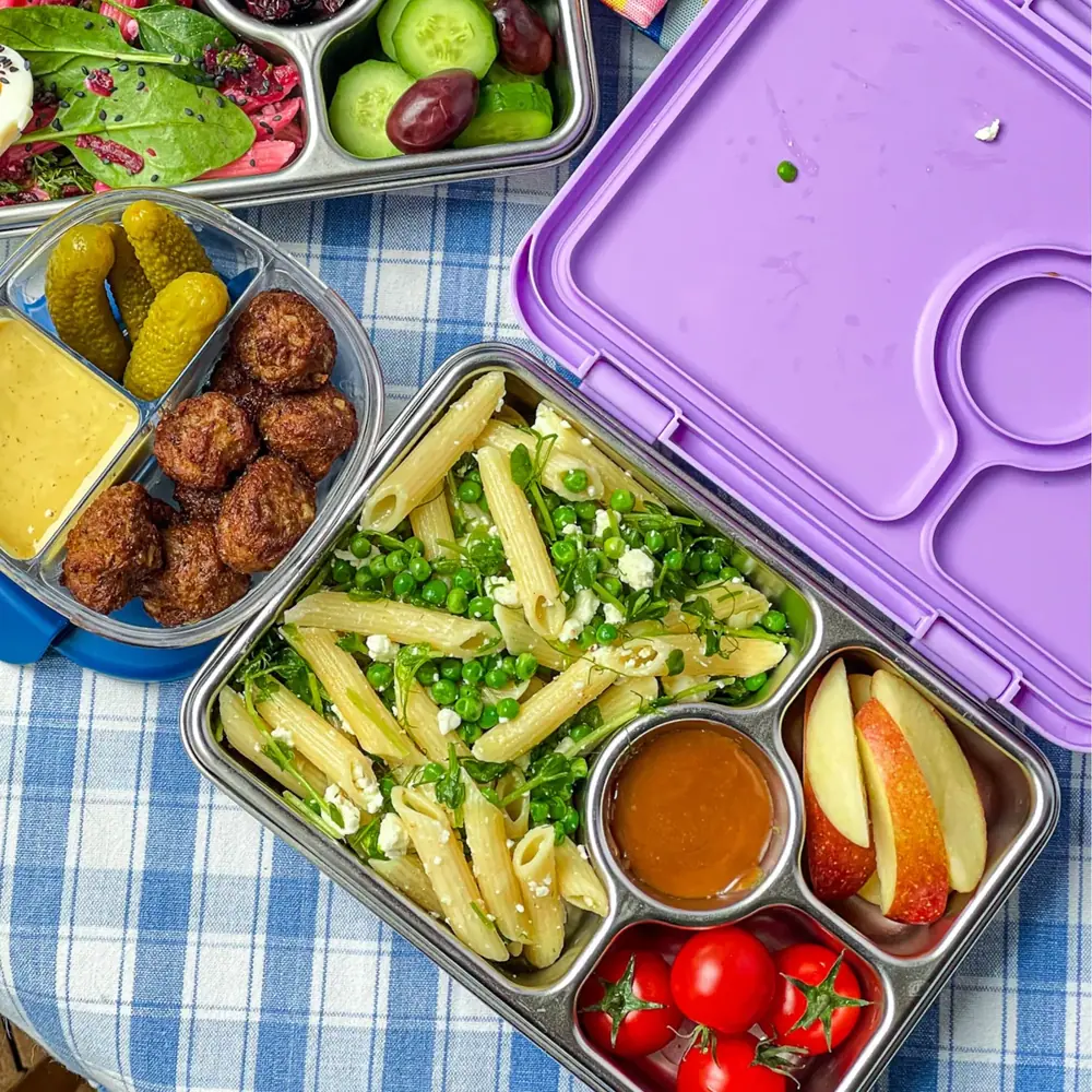 Yumbox Prêt Bento Wasserdichter Bento aus Edelstahl - Lavande Purple