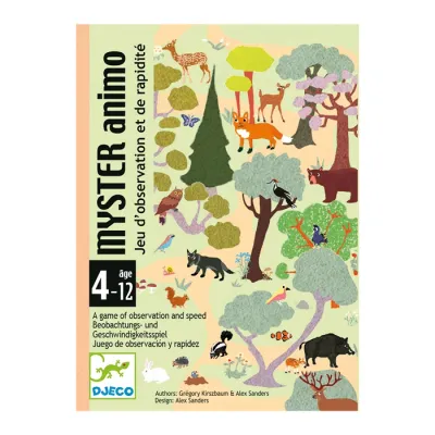 Jeu de cartes Myster animo