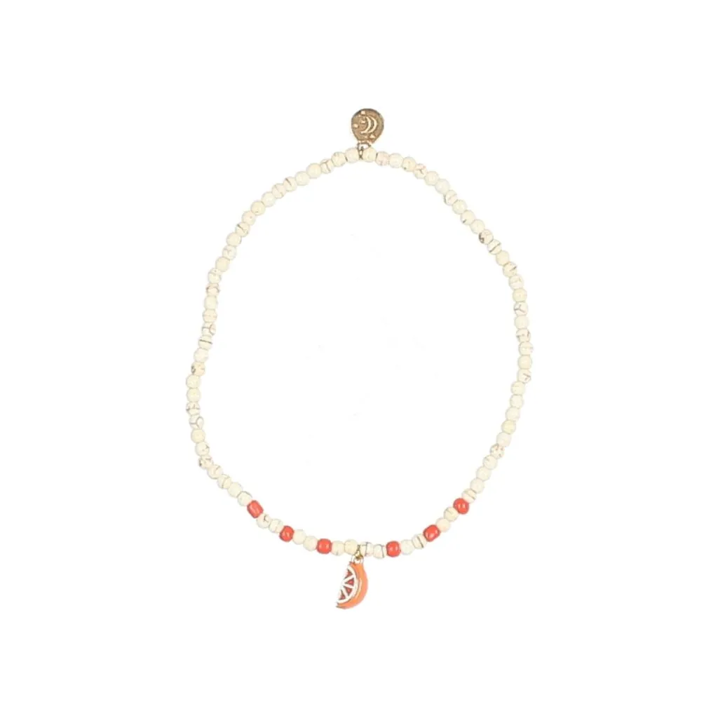 Búho Halskette "Orange" | Only