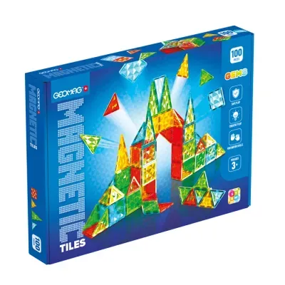 Magnetic Tiles Gems 100 pces