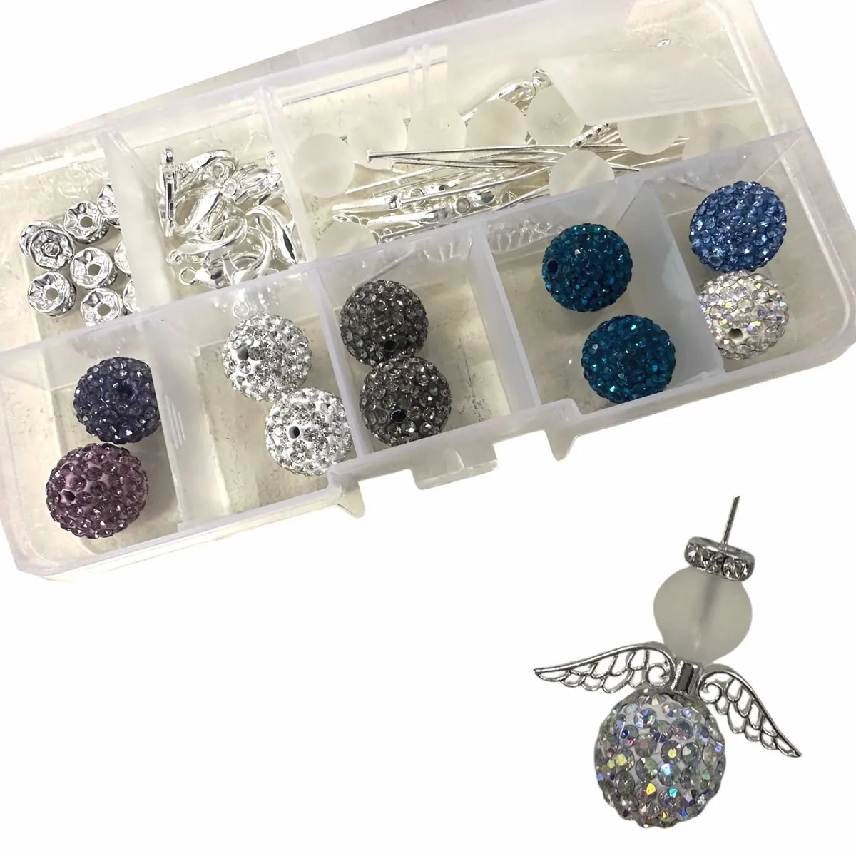 10 Delux Bling Bling Engeli farbmix (A13)