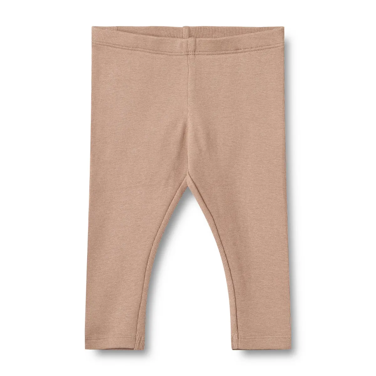 Wheat Rib Leggins "Maddy" Nougat Rose