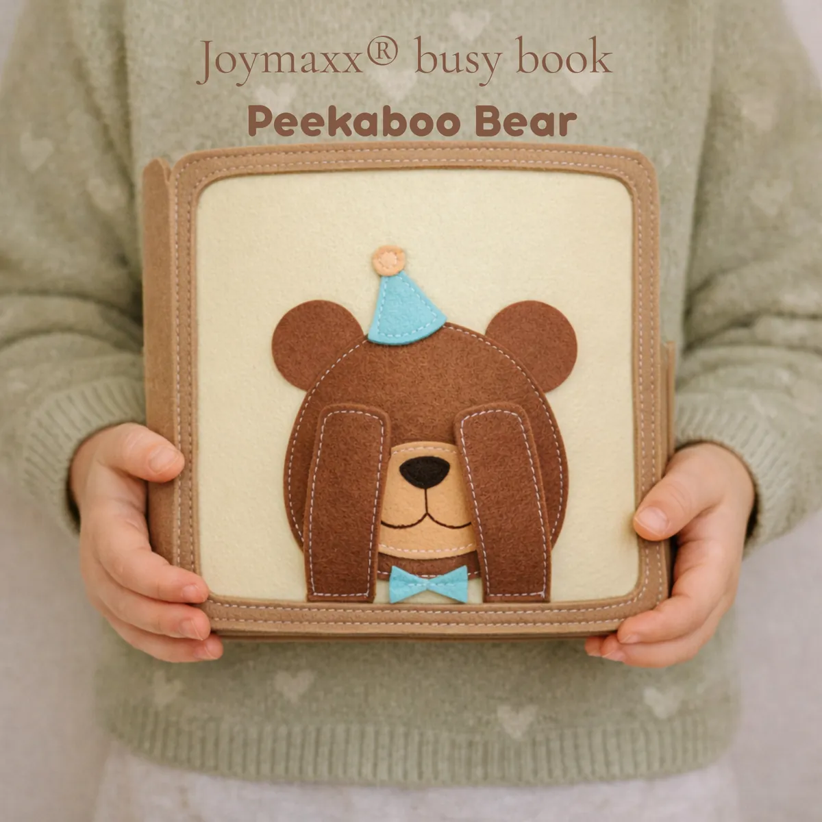 Joymaxx Montessori Beschäftigungsbuch | Guck-Guck-Bär