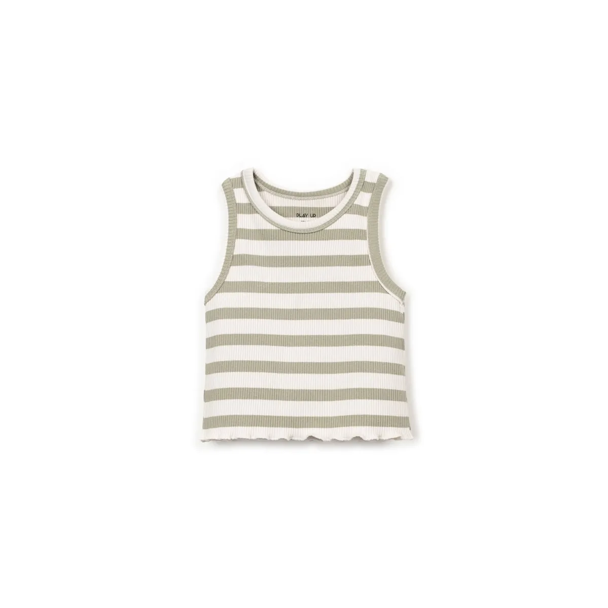 Play Up Striped Rib Top | Texture