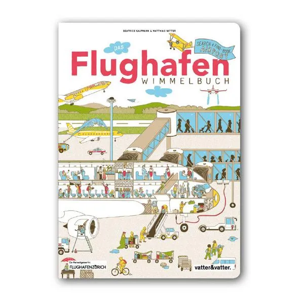 Flughafen Wimmelbuch