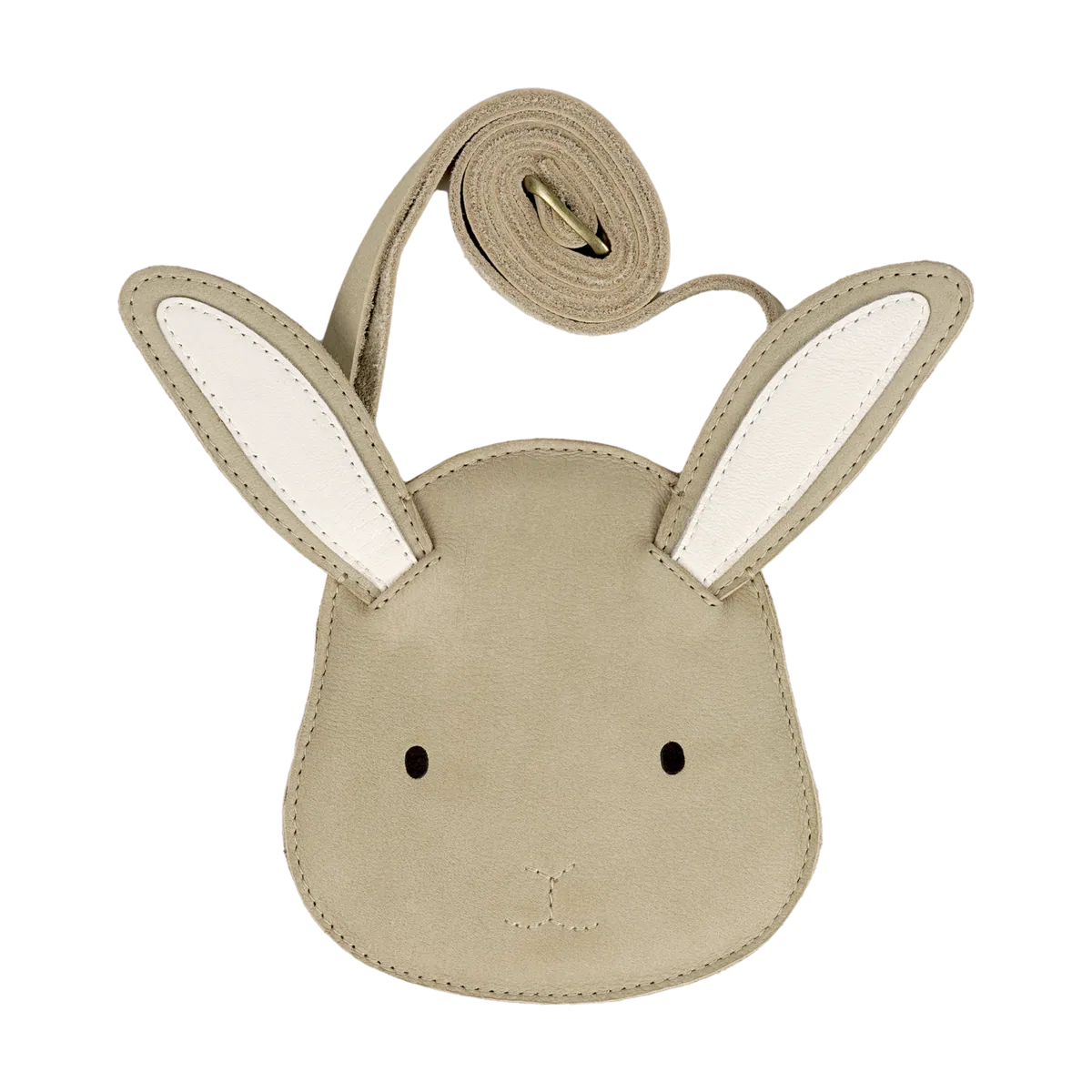 Donsje Umhängetasche "Britta" | Bunny | Taupe Nubuck