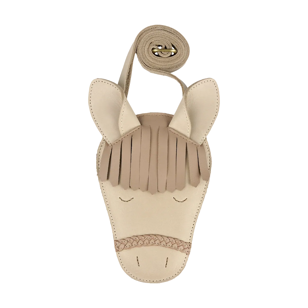 Donsje Umhängetasche "Britta" | Horse | Ivory Classic Leather