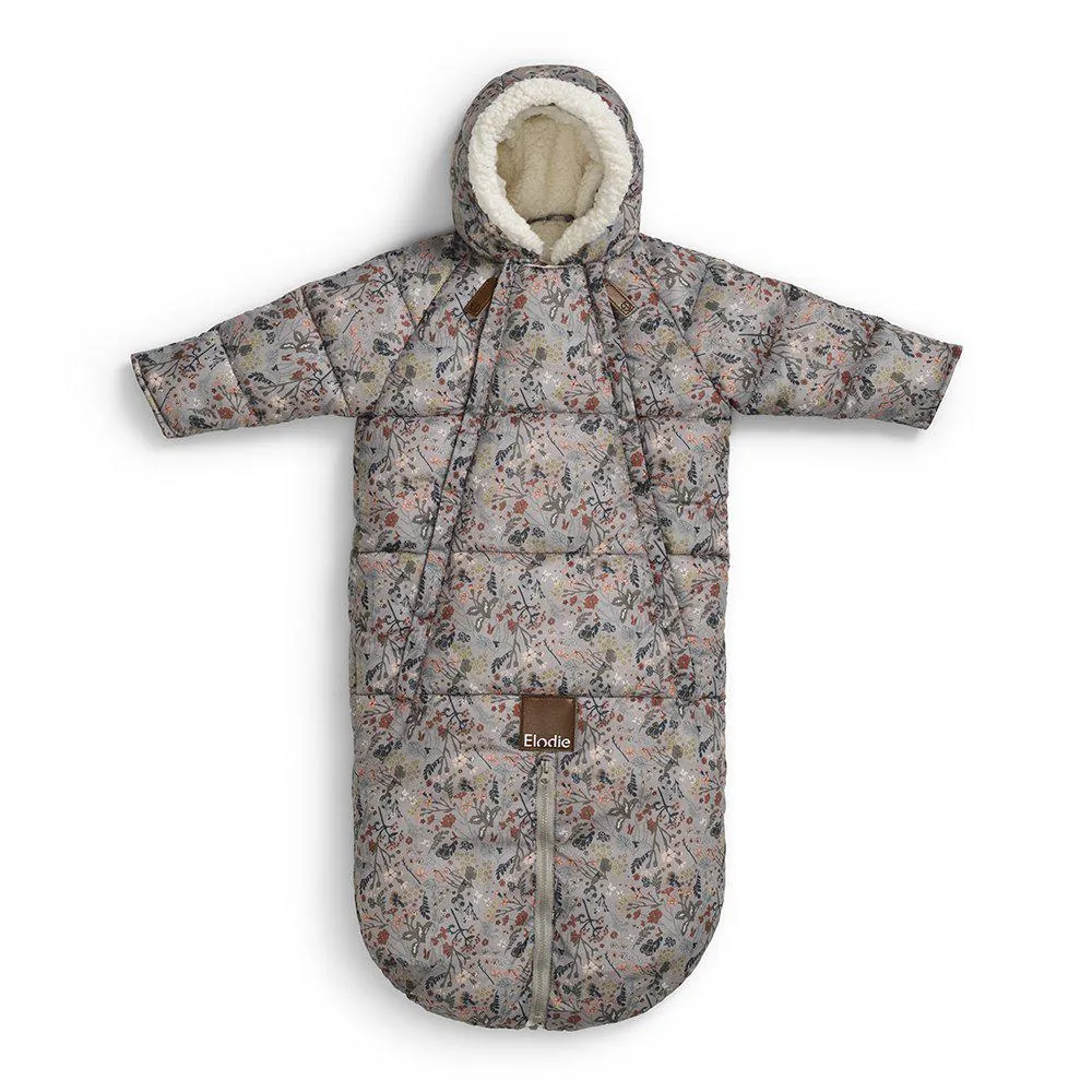 Fusssack Overall Vintage Flower (geeignet für Autositz)