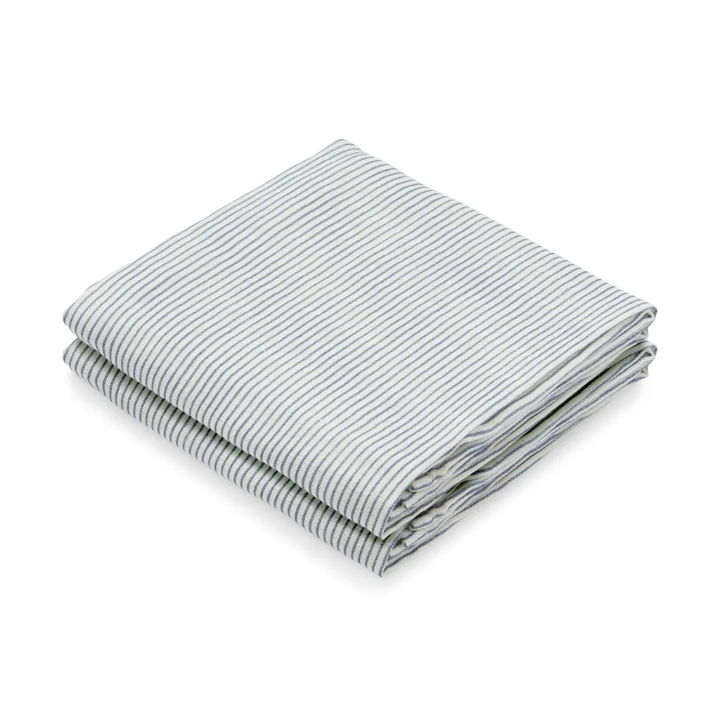 Cam Cam Decke "Muslin Cloth" | 2-pack | Classic Stripes Blue