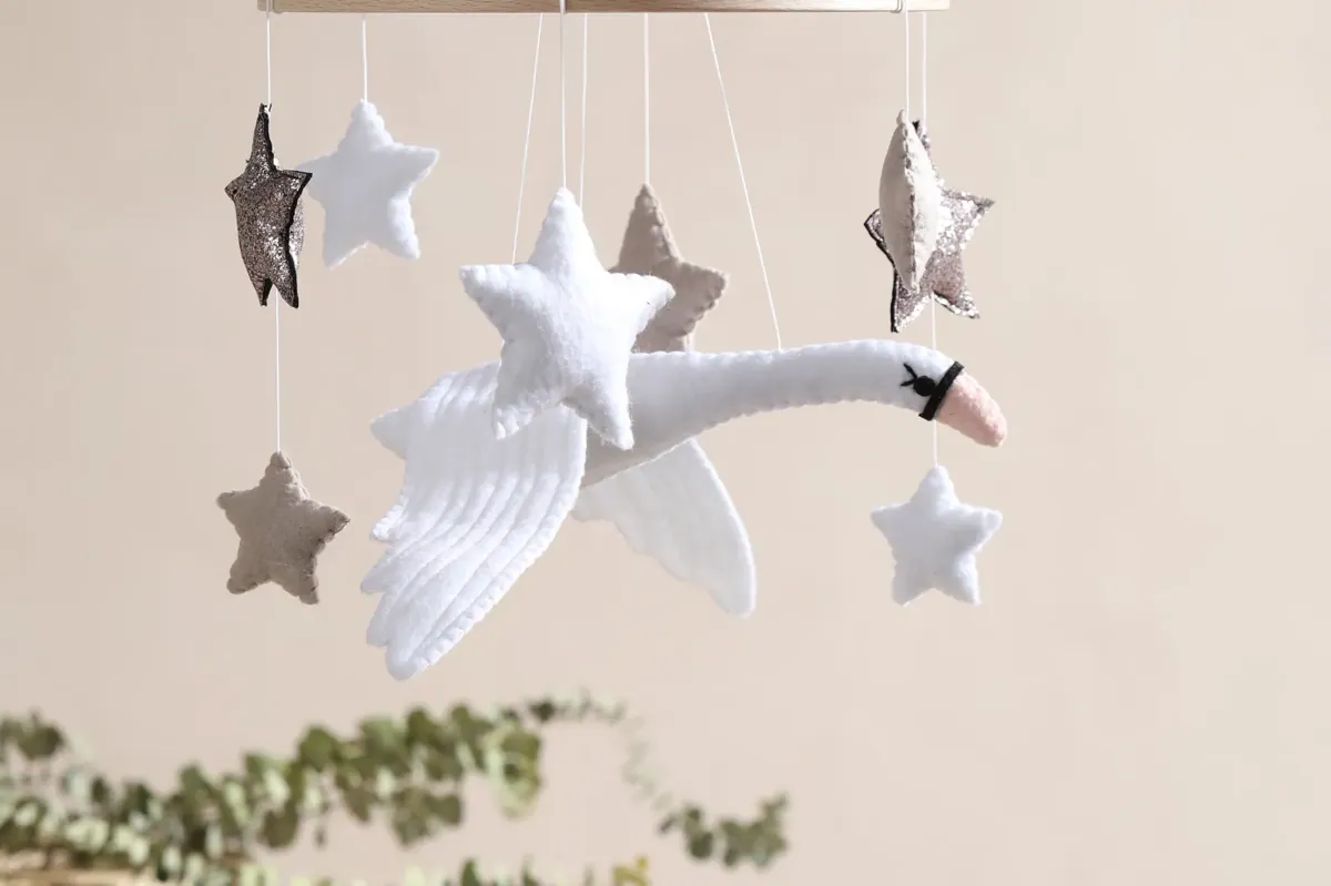 SWAN Baby Mobile