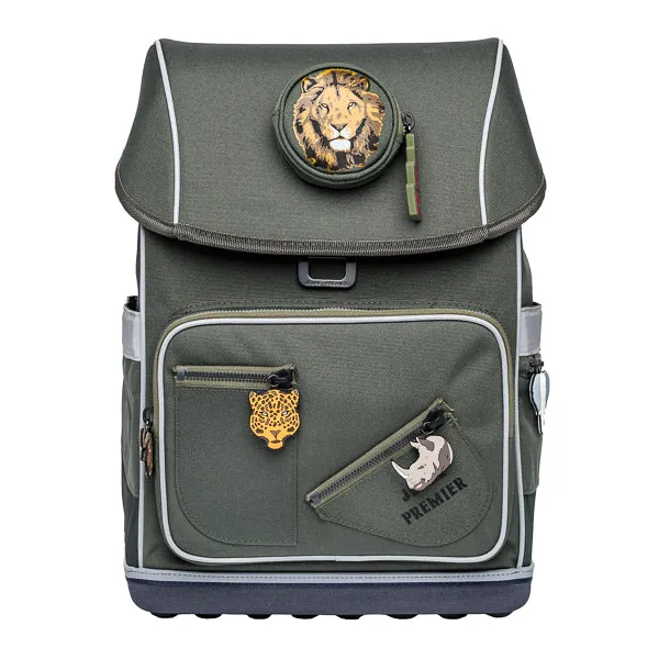 Jeune Premier Schulrucksack Ergomaxx | Big Five (Khaki)