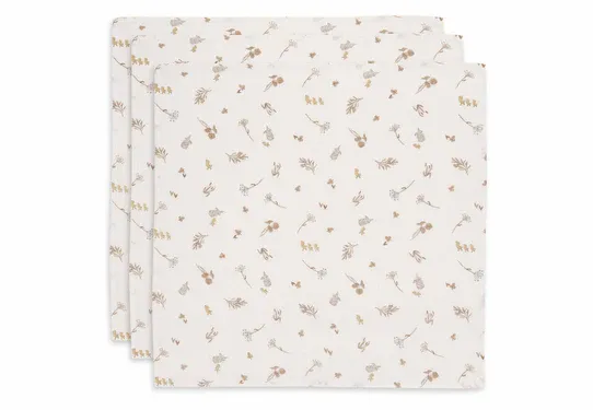 Jollein Spucktuch Hydrophil 70x70cm 3er Pack