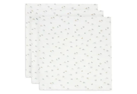 Jollein Spucktuch Hydrophill Small 70x70cm 3 Stk.