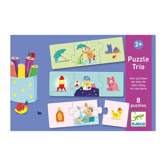 Puzzle Trio Mon quotidien