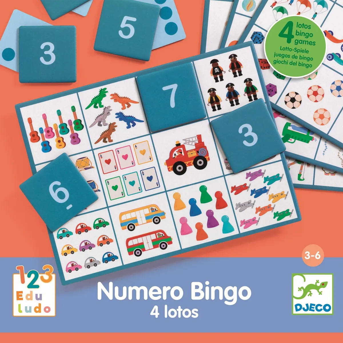 Eduludo Numero Bingo