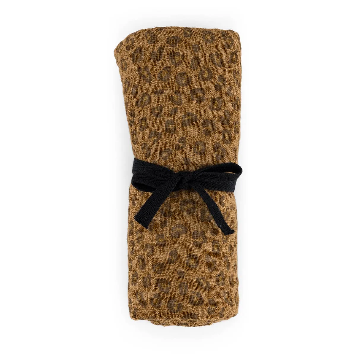 Rose in April Bianca Swaddle | Mini Leopard 70x70cm