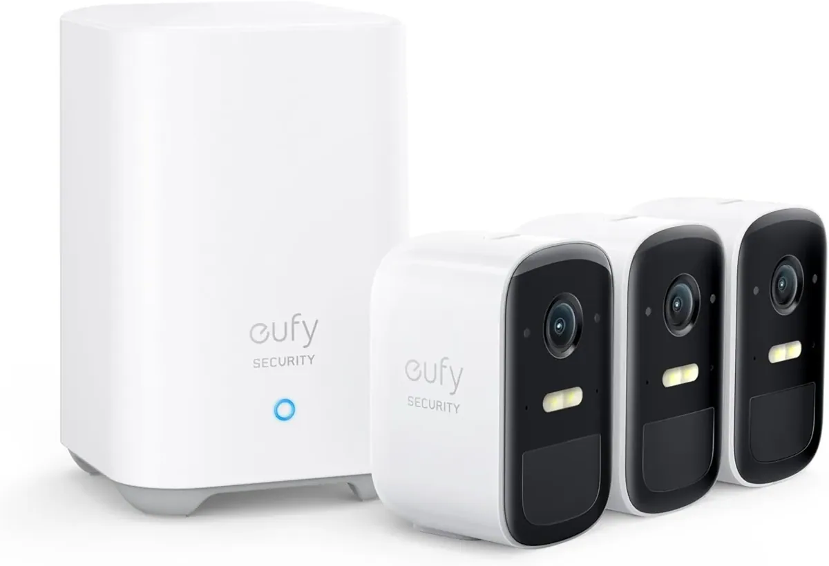 EufyCam 2C 3+1 Kit, Drei-Kamera-Set