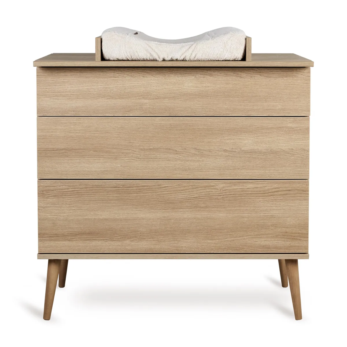 Quax Flow Wickelkommode inkl. Wickelaufsatz honey ash