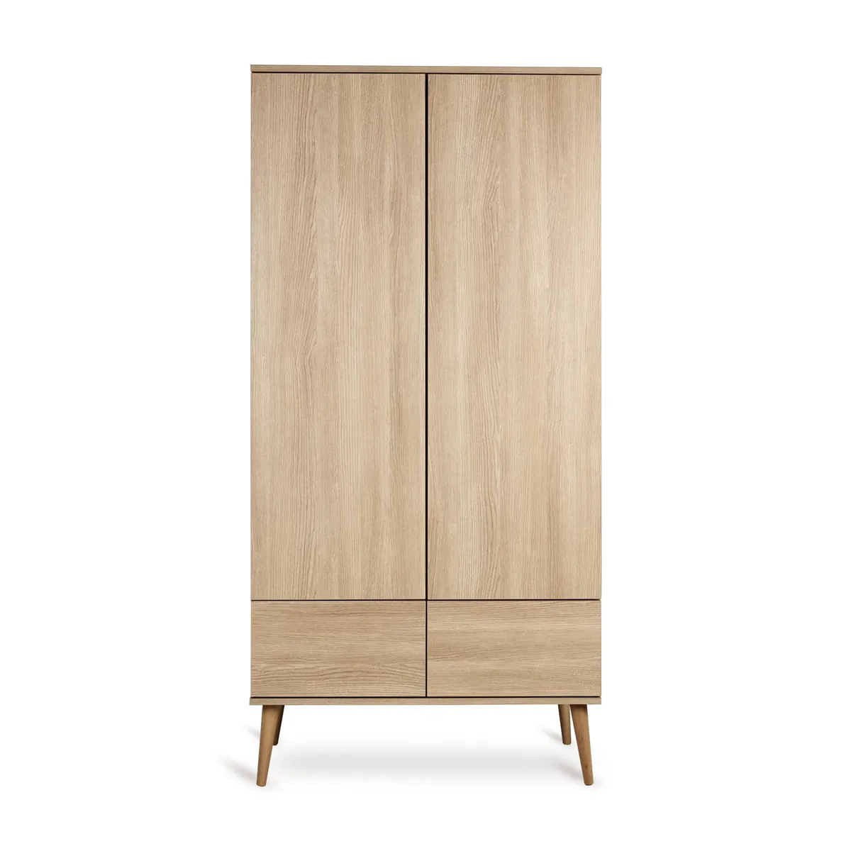 Quax Flow Kleiderschrank 2-türig honey ash