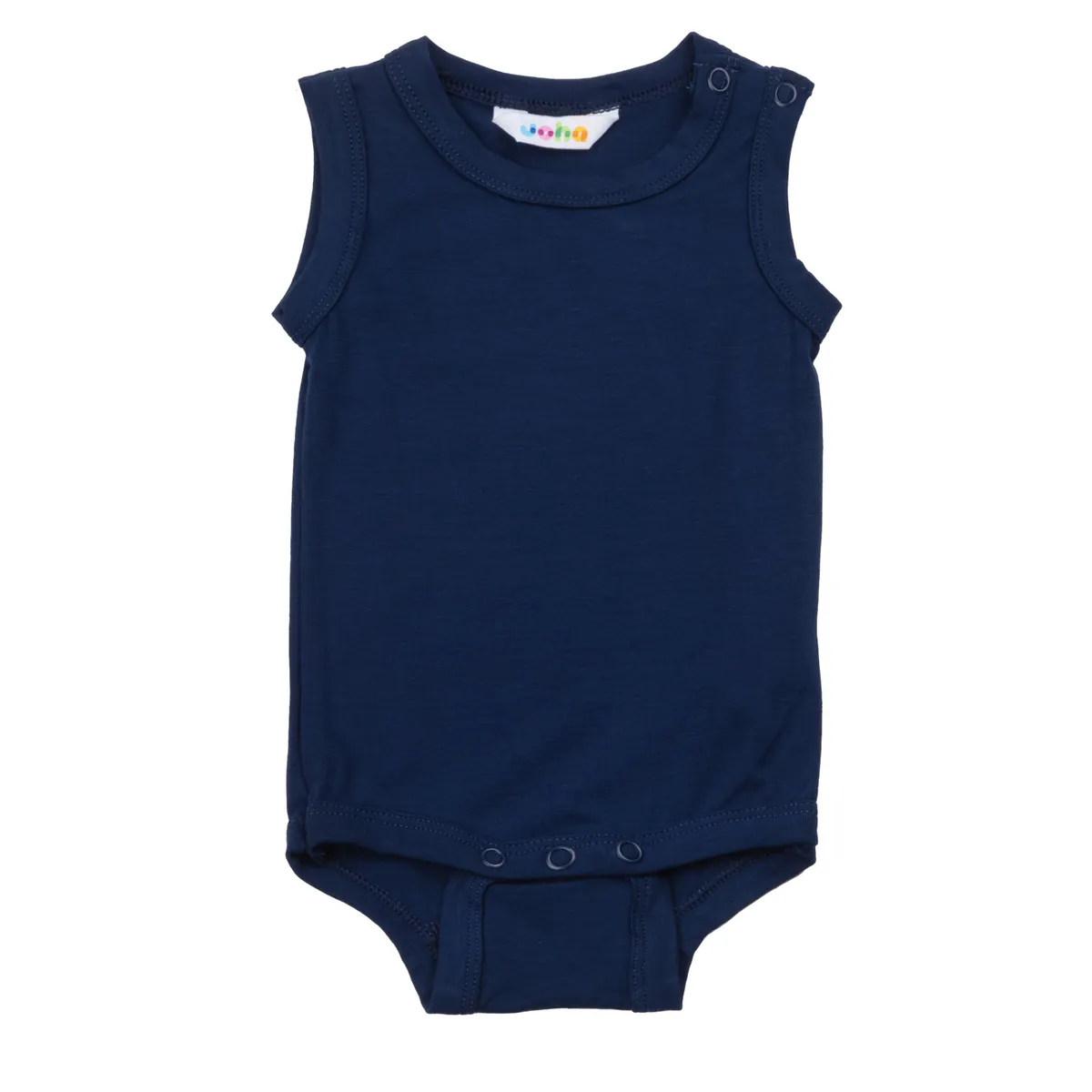 Joha Body ohne Ärmel - Bio Bambus | Navy