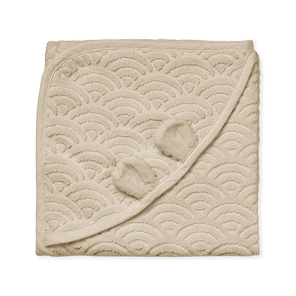 Cam Cam Baby Kapuzenbadetuch | Almond